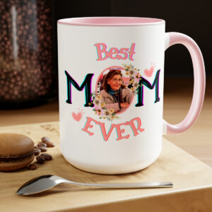 Two-tone “Mother’s Day” coffee mugs